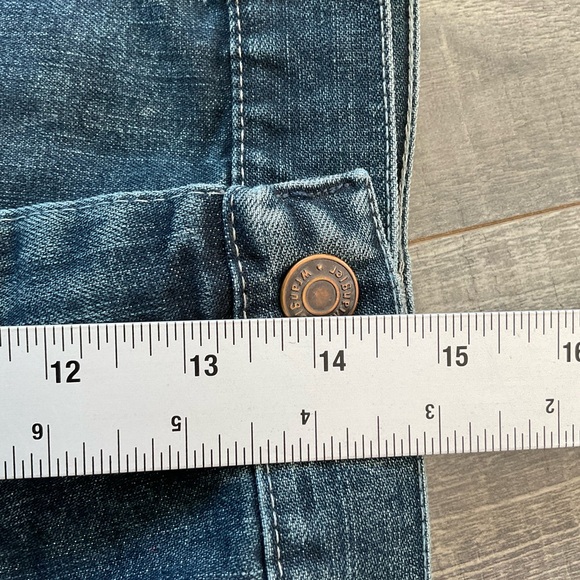 42x32 NWT Wrangler Carpenter Jeans Men’s Blue Dark Wash Relaxed 94LSWQW - Picture 7 of 14